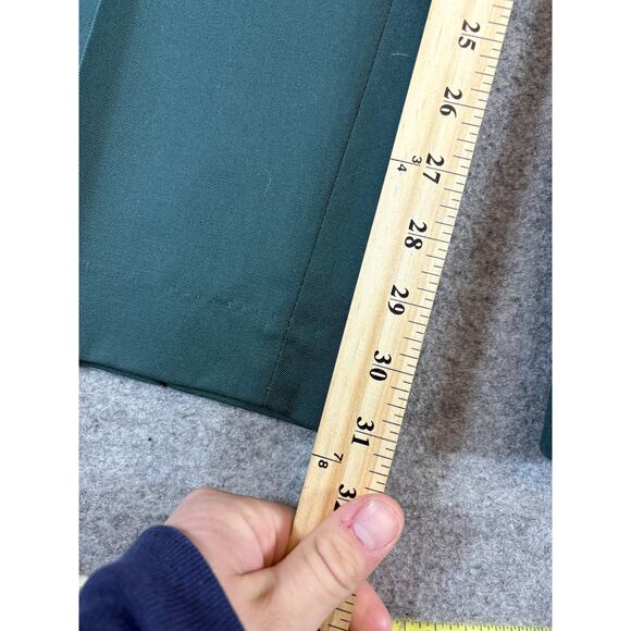 VINTAGE OshKosh B’gosh Best-Prest Pants Mens 36 Green Straight Leg Work Trousers - Picture 4 of 9